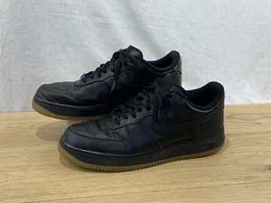 Nike Shoes Men’s Size 13 Black Gum Air Force 1 Low - Picture 1 of 8