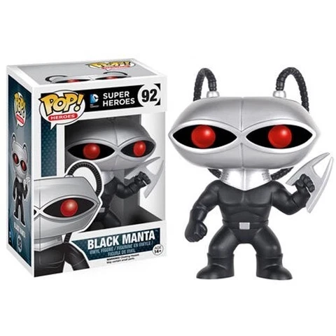 Funko Pop! DC Super Heroes: DC Comics Vinyl Figure - Black Manta #92 Cover