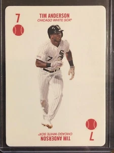 2019 Topps Kenny Mayne 52-Card Baseball Tim Anderson Chicago White Sox - Picture 1 of 2