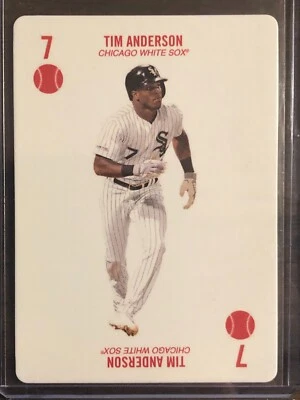 2019 Topps Kenny Mayne 52-Card Baseball Tim Anderson Chicago White Sox - Image 1 of 2