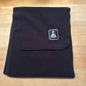 Super Bowl XLVI Souvenir scarf, Black - Picture 1 of 2