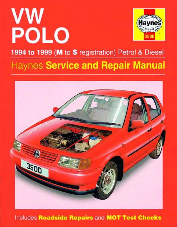 3500 VW Polo 1994 - 1999 Petrol & Diesel Haynes Service and Repair Manual - Image 1 of 1