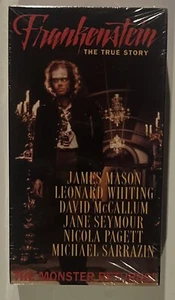 SEALED "Frankenstein The True Story" VHS 1995 Jane Seymour James Mason Horror - Picture 1 of 2