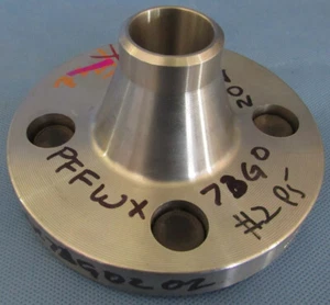 1" Weld Neck WN Flange Raised Face Stainless Steel SS A182/304L Cl 300 Sch 40 - Picture 1 of 8