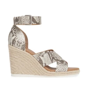 NEU $ 80 Mohn Espadrille Keilabsatz Sandale SCHATZ & BINDUNG - Bild 1 von 2