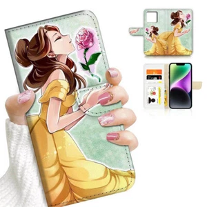 ( For Optus X Tap 3 ) Wallet Flip Case Cover AH26675 Beauty Beast - Picture 1 of 7