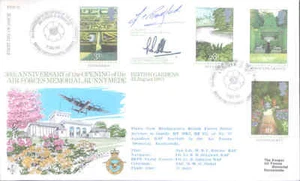 RFDC21 RAF Memorial Runnymede 1983 RAF FDC firmado - Imagen 1 de 1