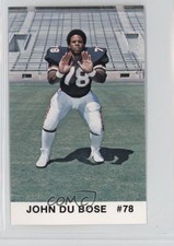 1985-86 University of Arizona Wildcats Tucson Police John Du Bose #JODB