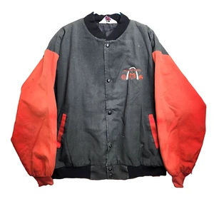 WESTARK USA Dodge Ram St Louis North Auto Worker Jacket DISTRESSED USED L XL - Picture 1 of 15