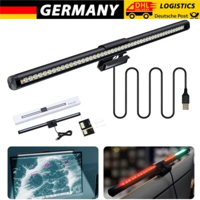 USB Monitor LED Lampe Lichtleiste Tischleuchte Dimmbar für Notebook Laptop PC DE - Bild 1 von 4