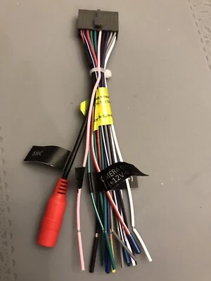 Jensen VX2529 Wire Harness with SWC(Steering Wheel Control) Jack - Image 1 of 4