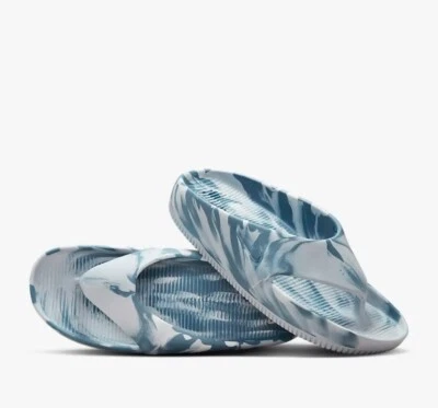 Chanclas para mujer Nike Calm sandalia, tanga, aptas para el agua, azul platino Foto 1 de 4