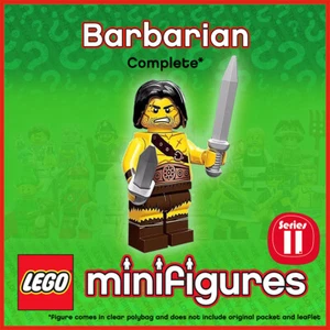 GENUINE LEGO Collectable Minifigures Series 11 Barbarian col11-1 col163 71002 - Picture 1 of 5