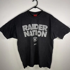Reebok Raider Nation Tee Shirt Black Size L - Bild 1 von 5