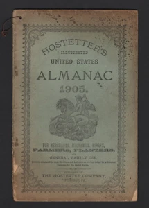 HOSTETTERS ILLUSTRIERTER ALMANACH - 1905 - Bild 1 von 1