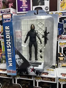 Figura Diamond Marvel Select BUCKY Winter Soldier Capitán América Guerra Civil 8" - Imagen 1 de 4