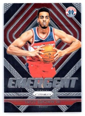 2018-19 Panini Prizm #15 Troy Brown Jr. Emergent - Image 1 of 2