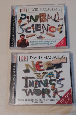 Pinball Science and New Way Things Work CD Windows 95/98/Mac- you get both! - Image 1 of 3