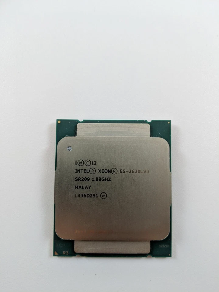 Intel Xeon E5-2630L V3 8 Cores 1.8 GHz 55W L3 35MB SR209 CPU Processor - Image 1 of 3