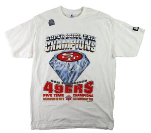VTG 1994 STARTER USA Large San Francisco 49ers Super Bowl XXIX Champion T-Shirt - Picture 1 of 13