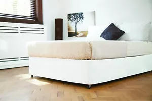 Deep Fit Sofa Bettunterlage Wickel Schürze in weiß Single Double King Superking 48cm - Bild 1 von 2