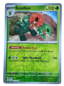 Scovillain 025/197 Sv03 Obsidian Flames Reverse Holo Pokemon - Picture 1 of 2