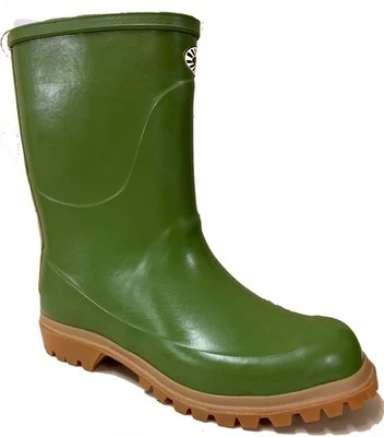 SUPERGA 7133 TRONCHETTO VERDE STIVALI VERA GOMMA SUOLA ALPINA