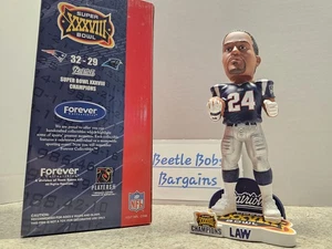 Ty Law New England Patriots NFL Forever Collectibles FOCO Superbowl #'d... - Bild 1 von 15