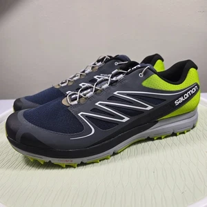 Salomon Sense Mantra 2 City Trail Senderismo Tenis Para Hombres 12 Verde Azul Correr - Imagen 1 de 24