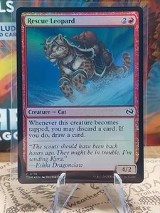 Rescue Leopard FOIL Tarkir: Dragonstorm MTG NM - Picture 1 of 1