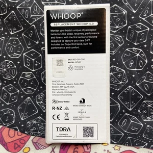 Whoop 4.0 Fitness Tracker And Super Knit Replacement Band WS40 960-001-000 - Picture 1 of 7