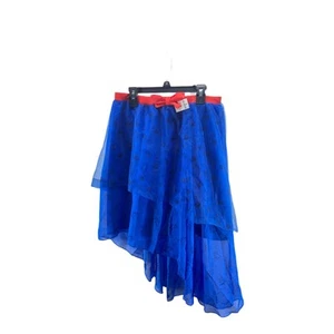 NWT Disney Descendants 3 Blue Tulle Asymmetrical Skirt Youth Size XL Plus - Picture 1 of 7