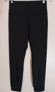 Leggings deportivos Lululemon para mujer negros lisos al tobillo talla 8 - Imagen 1 de 5