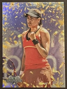 2024 TOPPS GRAPHITE MONICA PUIG #CF-MP CONFETTI SHIRT PRINT SP - Picture 1 of 2