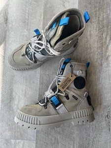 NIB Destiny X Palladium PL Shock Witch Queen Tan Dune Chunky Hiking Boot Size 9 - Picture 1 of 13