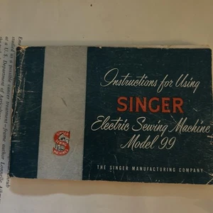 SINGER MODEL 99K NÄHMASCHINE BEDIENUNGSANLEITUNG Lesen - Bild 1 von 7
