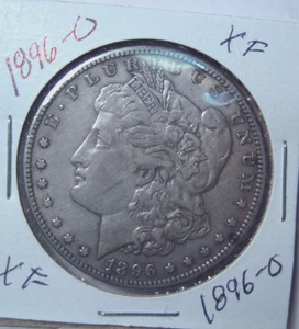 1896-O MORGAN SILVER DOLLAR~XF EXCELLENT DETAIL PROBLEM FREE BETTER DATE * - Picture 1 of 2