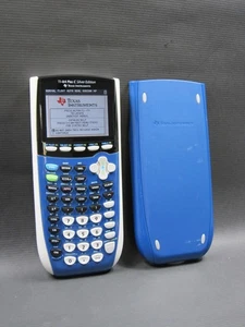 Calculadora gráfica portátil Texas Instruments TI-84 Plus C Silver Edition azul - Imagen 1 de 10