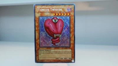Yu-Gi-Oh! Tongue Twister GLAS-EN085 Secret Rare LP KONAMI  - Image 1 of 2