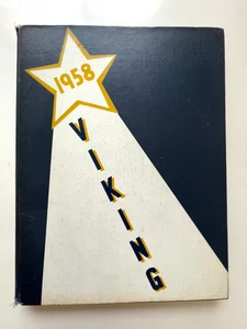 1958 MARYSVILLE High School Class Yearbook "VIKING" Marysville MI - Bild 1 von 8
