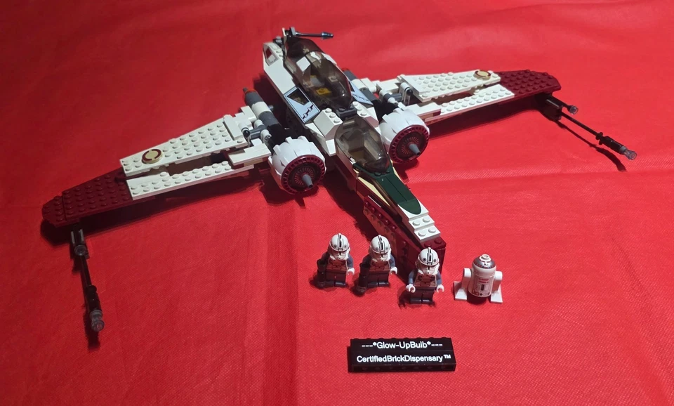 Lego Star Wars 7259 ARC-170 Starfighter Complete (With used Manual/No Box) 2005 - Image 1 of 4
