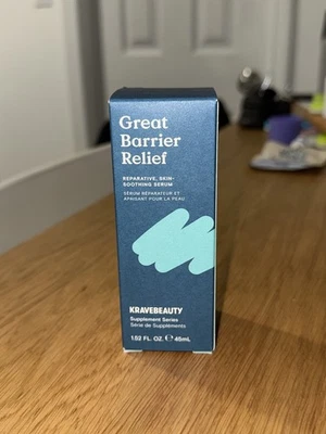 (2) Paquetes Krave Beauty - Gran alivio de barrera - Suero reparador de 45 ml Foto 1 de 2