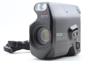 [Exc+5] Cámara de medio marco Kyocera Samurai X3.0 negra Yashica de JAPÓN - Imagen 1 de 12