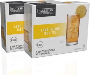 Bartesian 16-Pack Long Island Iced Tea Mixer Capsules for Cocktail Machine –... - Picture 1 of 6