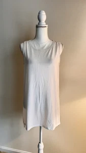 Athleta Womens Zephyr Refined Tank Top, White, Refined, Size Medium - Picture 1 of 13