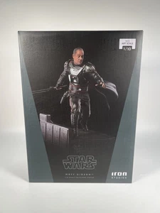 Star Wars Iron Studios Moff Gideon BDS Arte 1/10 Polystone Estatua Mandaloriana - Imagen 1 de 9