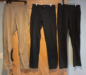 Lot of 3 Lululemon Mens 34x35 Pants Lm5415 LM5466 LM5AFET - Picture 1 of 23