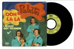 The RUBETTES Vinyle 45T 7" OOH LA LA - I REALLY GOT TO KNOW -STATE Reco. 2088054 - Picture 1 of 2