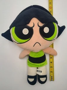 Vintage Powerpuff Girls Buttercup 16 in Plush Y2K Cartoon Network Warner Bros. - Picture 1 of 6
