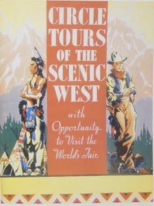 Circle Tours Scenic West Reise Poster Berg Landschaft Druck - Bild 1 von 5